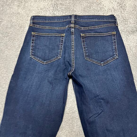 Lagence Jeans Womens 30 (33x29) Slim Ankle Mid Rise Stretch Blue Denim Pants - Picture 4 of 10